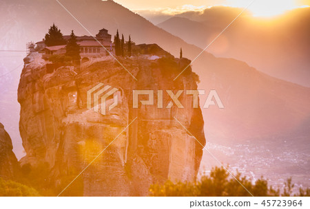 Monastery of the Holy Trinity i in Meteora, Greece 45723964