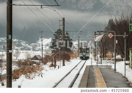 Scenery of snowy country Scenery of snowy country 45725988