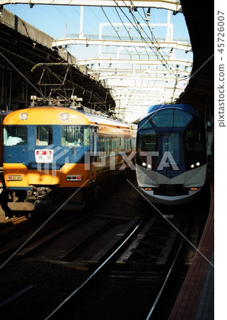 Kintetsu Osaka Line Kintetsu Limited Express Shinkansen and Snack Car 12000 series 45726007