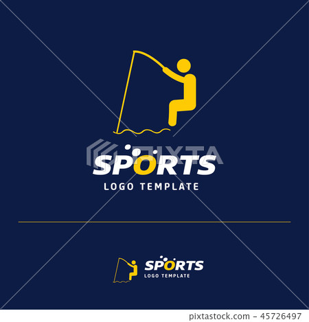 Business card design with  sports  logo 45726497
