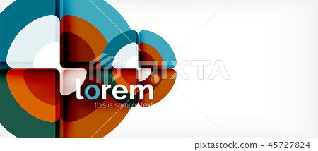 Circle abstract background Circle abstract background 45727824