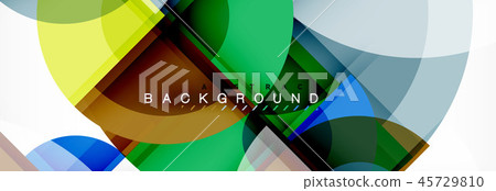 Circle abstract background Circle abstract background 45729810