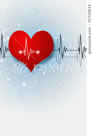 Medical Heart Illustration 45729833