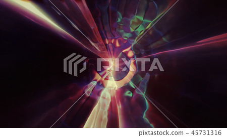 Flight to another dimension through a wormhole Flight to another dimension through a wormhole 45731316