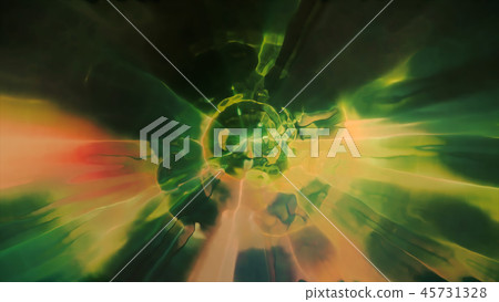 Flight to another dimension through a wormhole 45731328