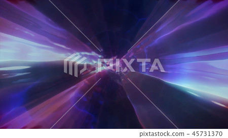 Flight to another dimension through a wormhole Flight to another dimension through a wormhole 45731370