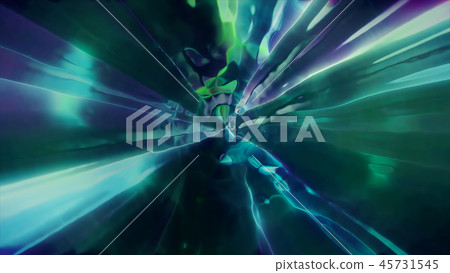 Flight to another dimension through a wormhole Flight to another dimension through a wormhole 45731545