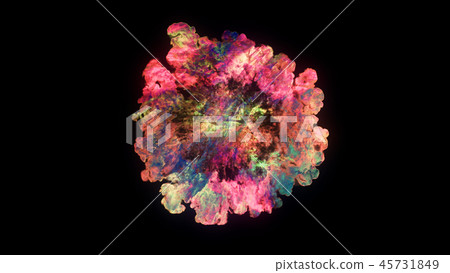 Color smoke, explosion, shockwave effect Color smoke, explosion, shockwave effect 45731849