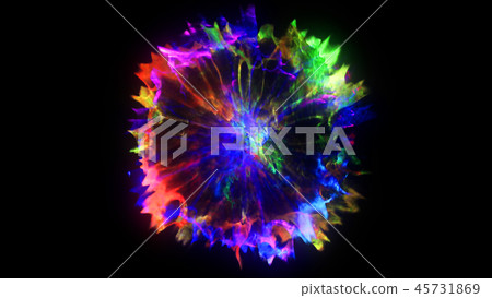 Color smoke, explosion, shockwave effect Color smoke, explosion, shockwave effect 45731869