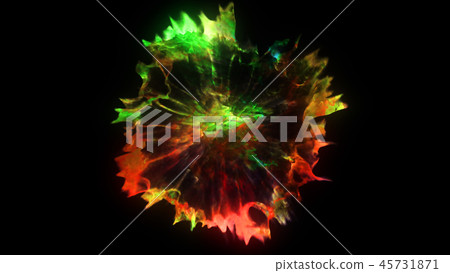 Color smoke, explosion, shockwave effect 45731871