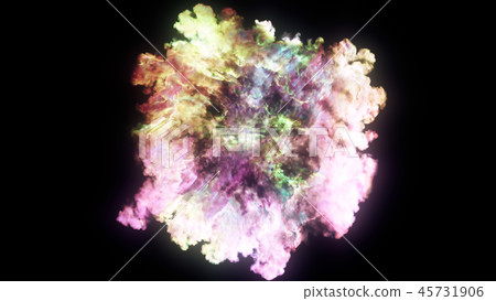 Shockwave Color Color smoke, explosion, shockwave effect - Stock Illustration [45731906 ...