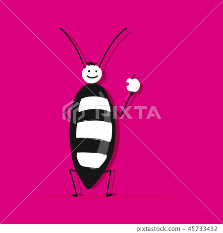 Funny beetle for your design Funny beetle for your design 45733432
