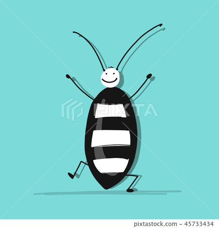 Funny beetle for your design Funny beetle for your design 45733434