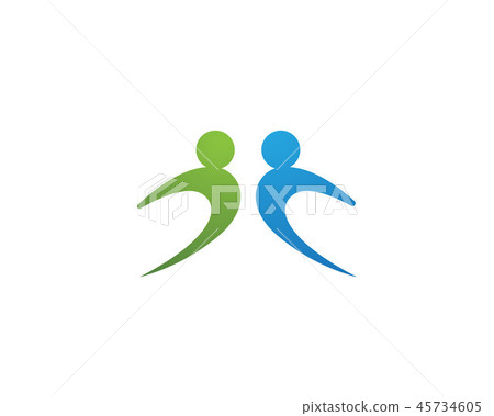 Adoption and community care Logo template vector Adoption and community care Logo template vector 45734605