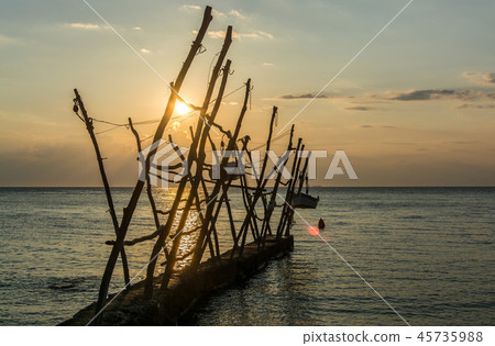 Hanging Boats at Savudrija, Istria, Croatia 45735988