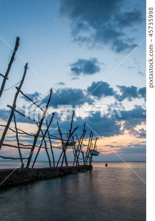 Hanging Boats at Savudrija, Istria, Croatia 45735998