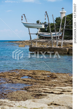 Hanging Boats at Savudrija, Istria, Croatia 45736007