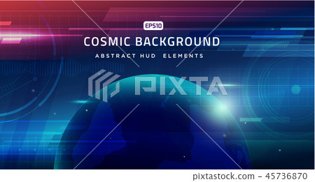 Cosmic shining abstract background Cosmic shining abstract background 45736870
