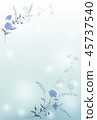 Blue flower background material 45737540