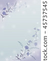 Blue flower background material 45737545