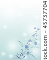 Blue flower background material 45737704