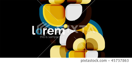Geometric modern abstract background Geometric modern abstract background 45737863