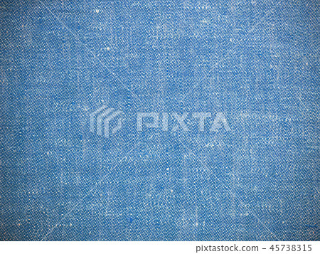 Vintage blue texture linen fabric. Blue linen. Vintage blue texture linen fabric. Blue linen. 45738315
