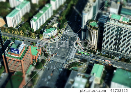Seoul, South Korea, Foreground, Aerial Photos Seoul, South Korea, Foreground, Aerial Photos 45738525