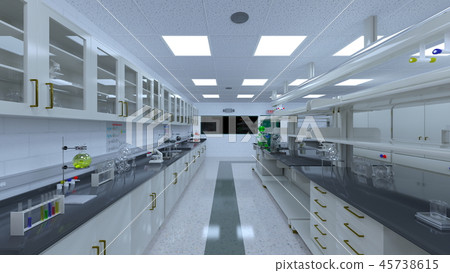 Science room - Stock Illustration [45738615] - PIXTA