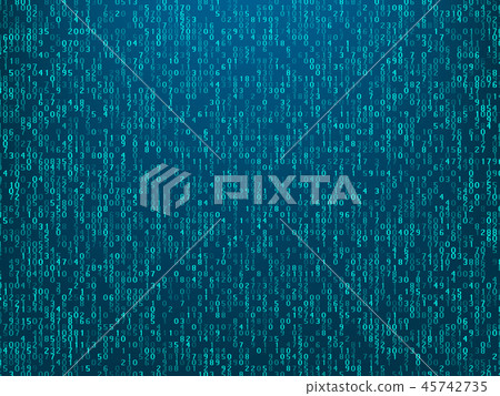 Abstract technology computer code background 45742735