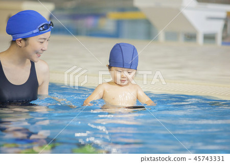 嬰兒游泳 嬰兒游泳 45743331