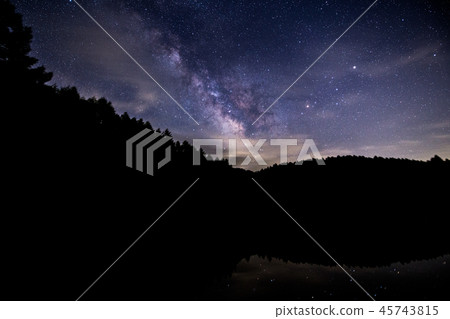 Astronomical photograph and Milky Way photograph of "Nagano Prefecture Oshikaike" Oshikaike Astronomical photograph and Milky Way photograph of "Nagano Prefecture Oshikaike" Oshikaike 45743815