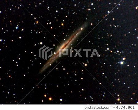 Pyramidal Galaxy NGC 891 45743901