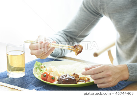 男性膳食漢堡包板 男性膳食漢堡包板 45744403