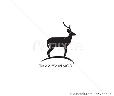Deer logo and symbol vector Deer logo and symbol vector 45744507