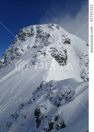 Snowy Northern Alps _ Nishiho _ single mark 45745322