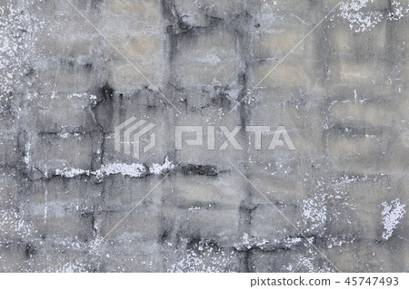 old white decay concrete crack wall old white decay concrete crack wall 45747493