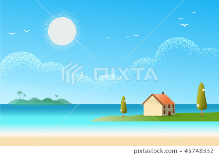 A relaxing vacation house at the beach A relaxing vacation house at the beach 45748332