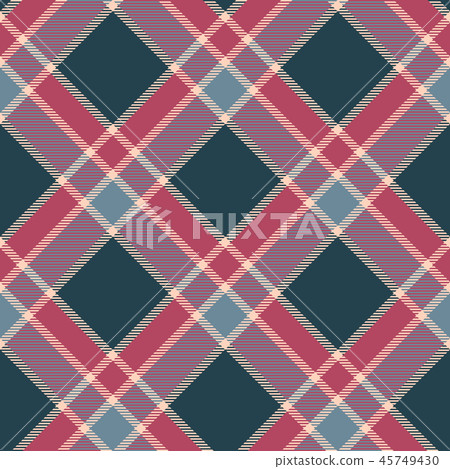 Tartan Merry Christmas check seamless patterns 45749430