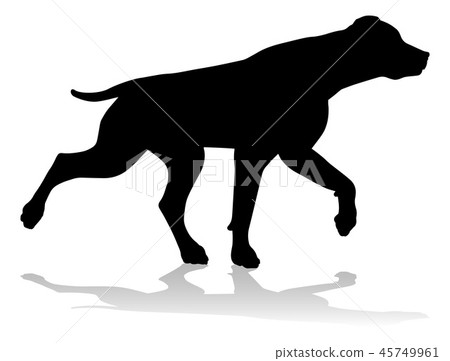 Dog Silhouette Pet Animal Dog Silhouette Pet Animal 45749961