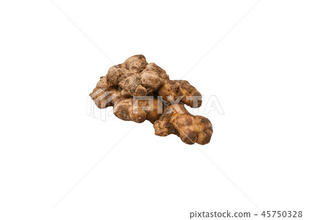 ginger on a white background 45750328