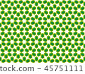 abstract pattern with a stylized hexagonal flower 45751111