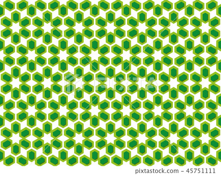 abstract pattern with a stylized hexagonal flower abstract pattern with a stylized hexagonal flower 45751111