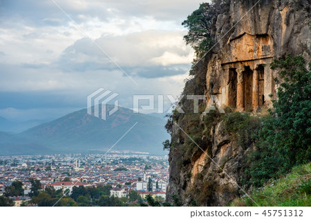 Lycian Rock Tombs - Fethiye, Turkey 45751312