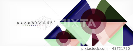 Modern geometric abstract background Modern geometric abstract background 45751750