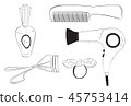 Woman cosmetics goods illustration 45753414