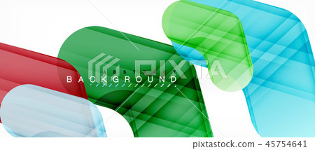 Colorful glossy arrows abstract background Colorful glossy arrows abstract background 45754641