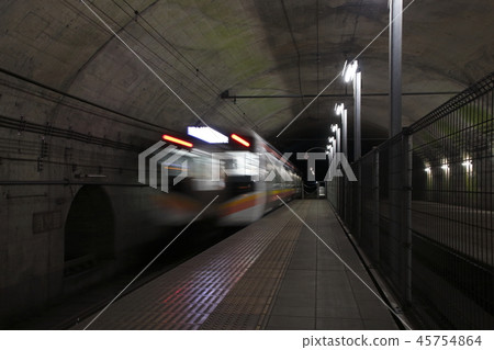 Joetsu Line Doi Station (train to leave home) 45754864