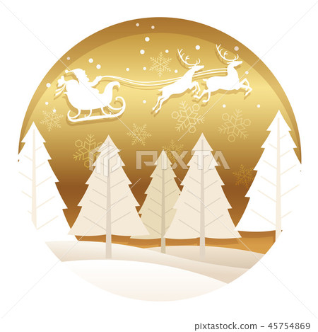 Christmas relief toned illustration Christmas relief toned illustration 45754869