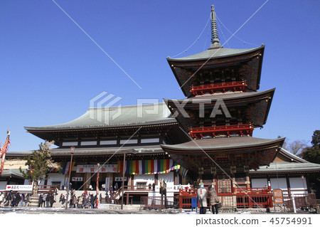 First visit of the year at Naritasan Shinshoji Temple (Narita City, Chiba Prefecture) First visit of the year at Naritasan Shinshoji Temple (Narita City, Chiba Prefecture) 45754991